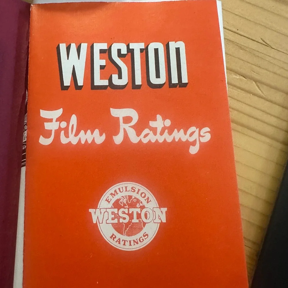 Vintage Weston Master II Model 735 Universal Exposure Meter with Case and Manual